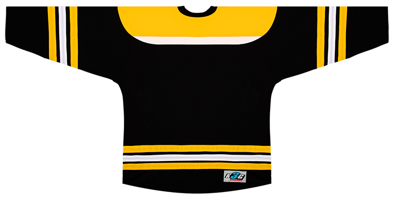KOBE K3G NHL PRO STYLE BOSTON BLACK HOCKEY JERSEY