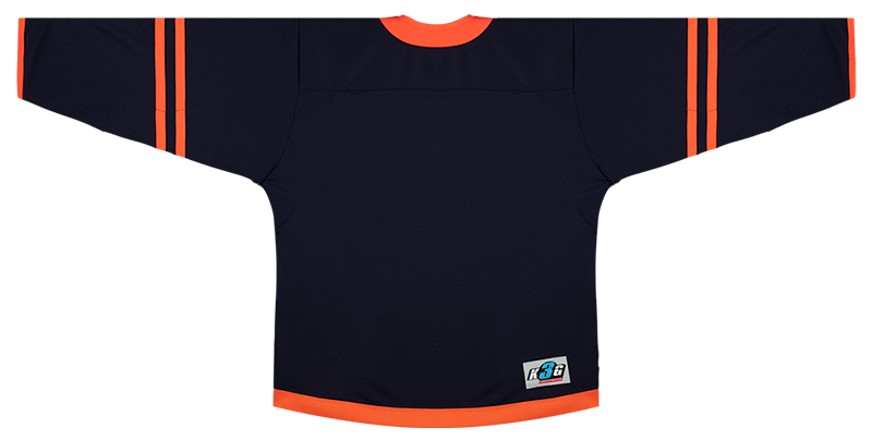 KOBE K3G NHL PRO STYLE EDMONTON 3RD NAVY HOCKEY JERSEY