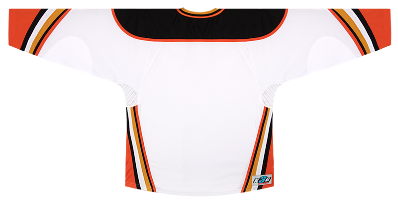 KOBE K3G NHL PRO STYLE ANAHEIM WHITE HOCKEY JERSEY