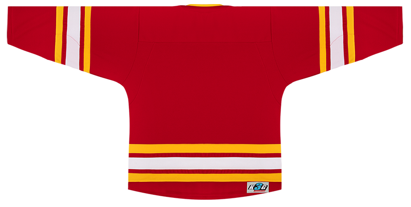 KOBE K3G NHL PRO STYLE CALGARY 2021 AWAY RED HOCKEY JERSEY