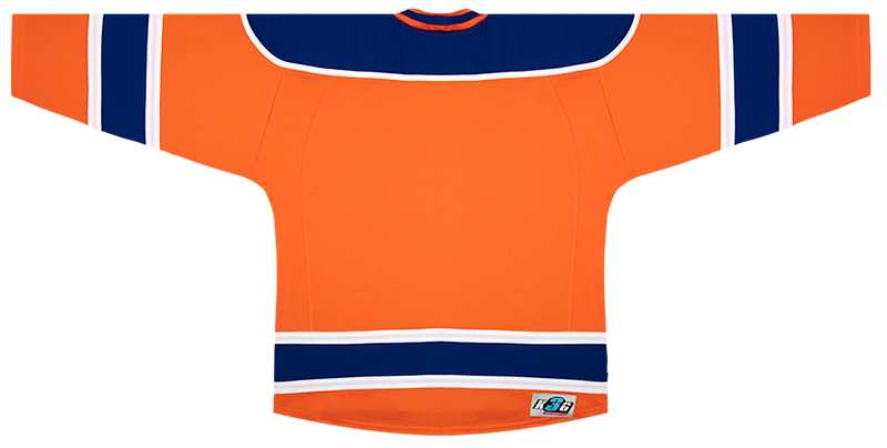 KOBE K3G NHL PRO STYLE EDMONTON ORANGE HOCKEY JERSEY