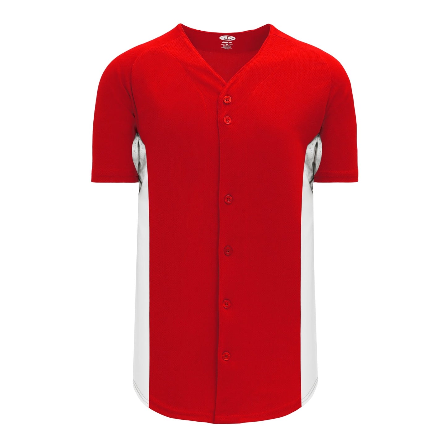 AK 2 Tone Full Button Baseball Jersey