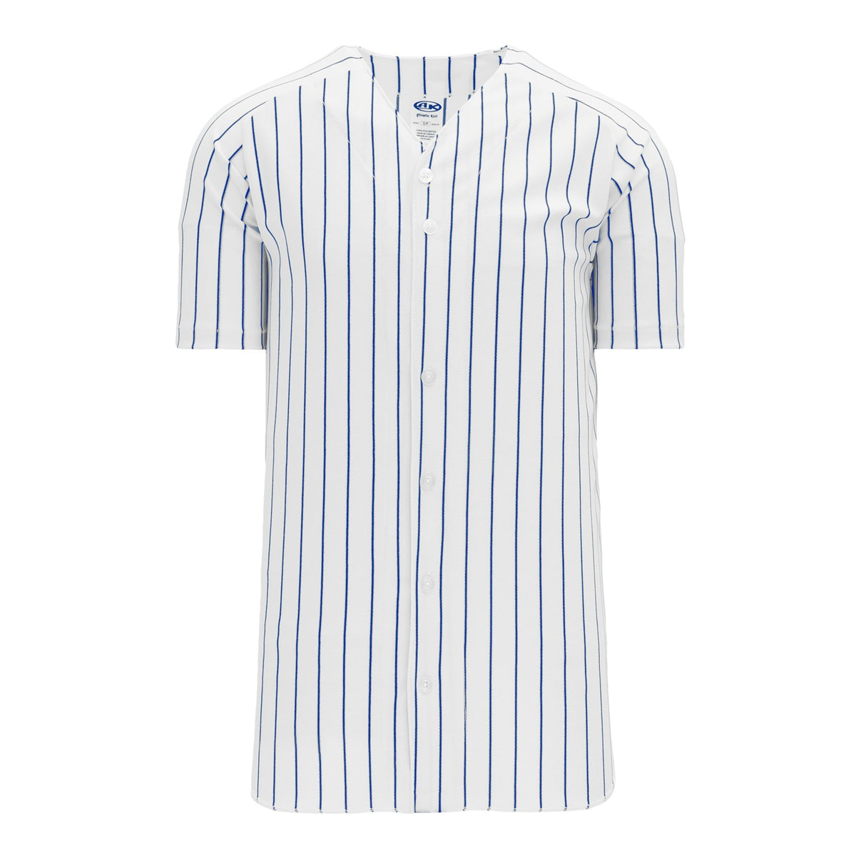 Augusta Adult Pinstripe Full Button Baseball Jersey