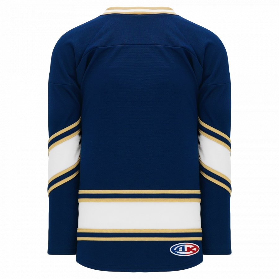 Athletic Knit NHL Pro Style Hockey New Notre Dame Navy-AKB