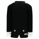 Athletic Knit Sublimated Pro Style Hockey Jersey Tuxedo Black-AKC