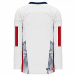 Athletic Knit NHL Pro Style Hockey Jersey 2006 Team USA White-AKC