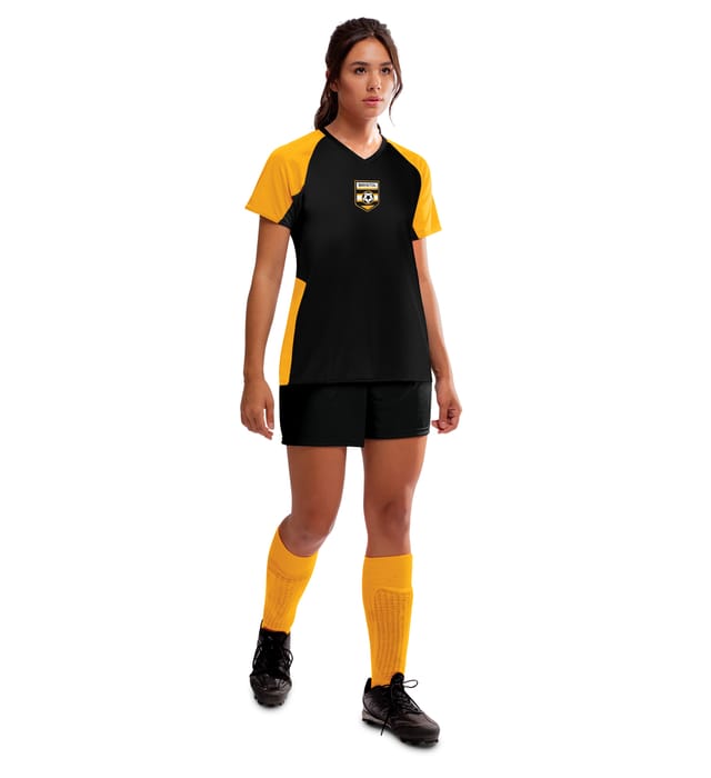 Ladies Cutter Soccer V Neck Jersey Co-Ed