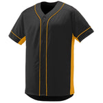 AUGUSTA SLUGGER FULL BUTTON BASEBALL JERSEY