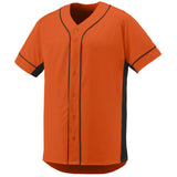 AUGUSTA SLUGGER FULL BUTTON BASEBALL JERSEY