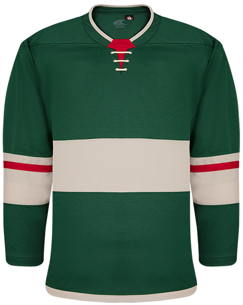 KOBE K3G NHL PRO STYLE MINNESOTA 2021 AWAY HOCKEY JERSEY