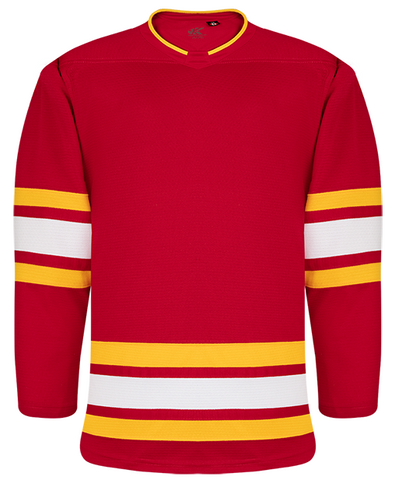 NHL Calgary Flames 2007-08 uniform and jersey original art – Heritage  Sports Art