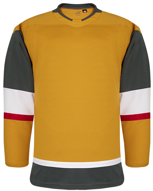 KOBE K3G NHL PRO STYLE LAS VEGAS GOLD HOCKEY JERSEY