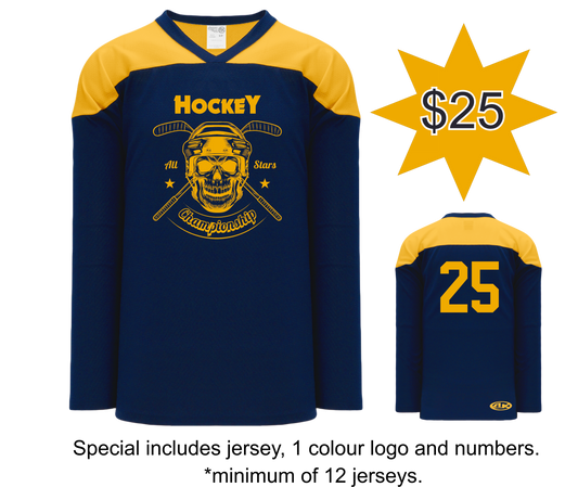 Hockey Practice Jersey Special for $25