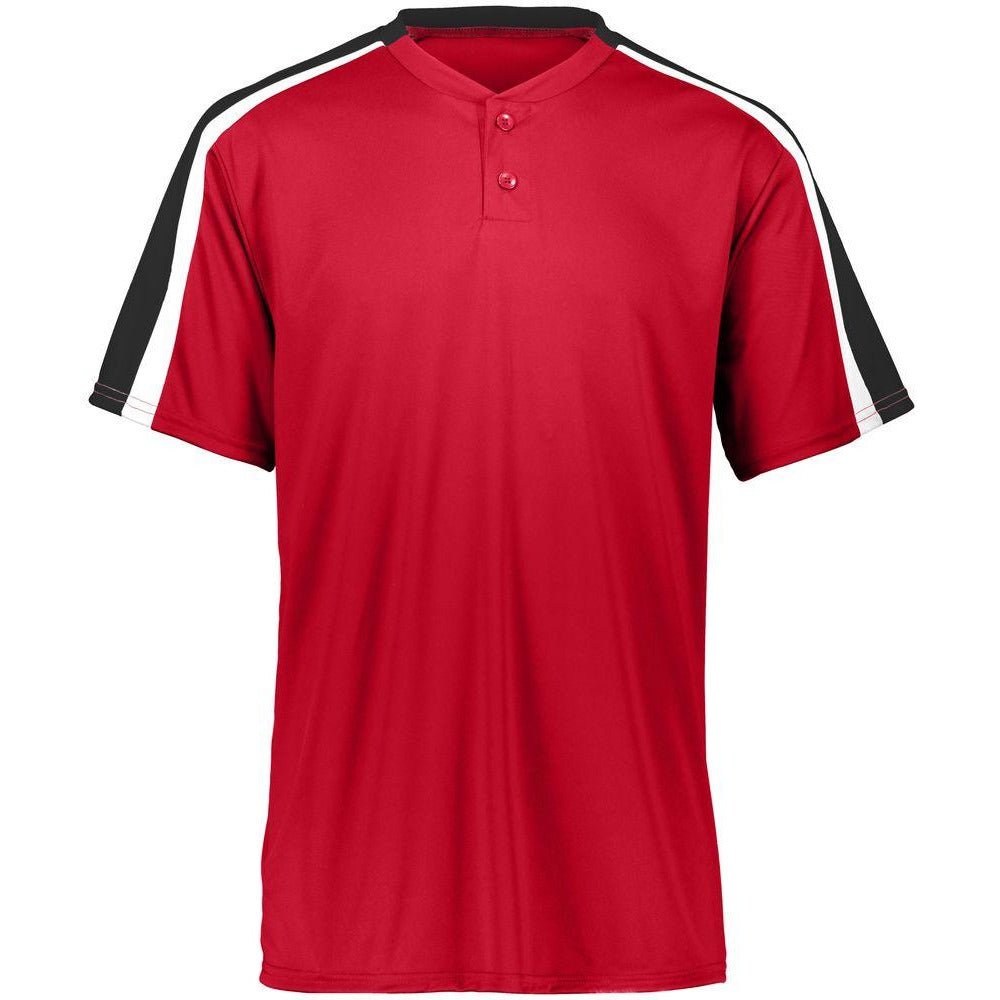 Power Plus 2 button Men's Pullover Co-ed Baseball Jersey