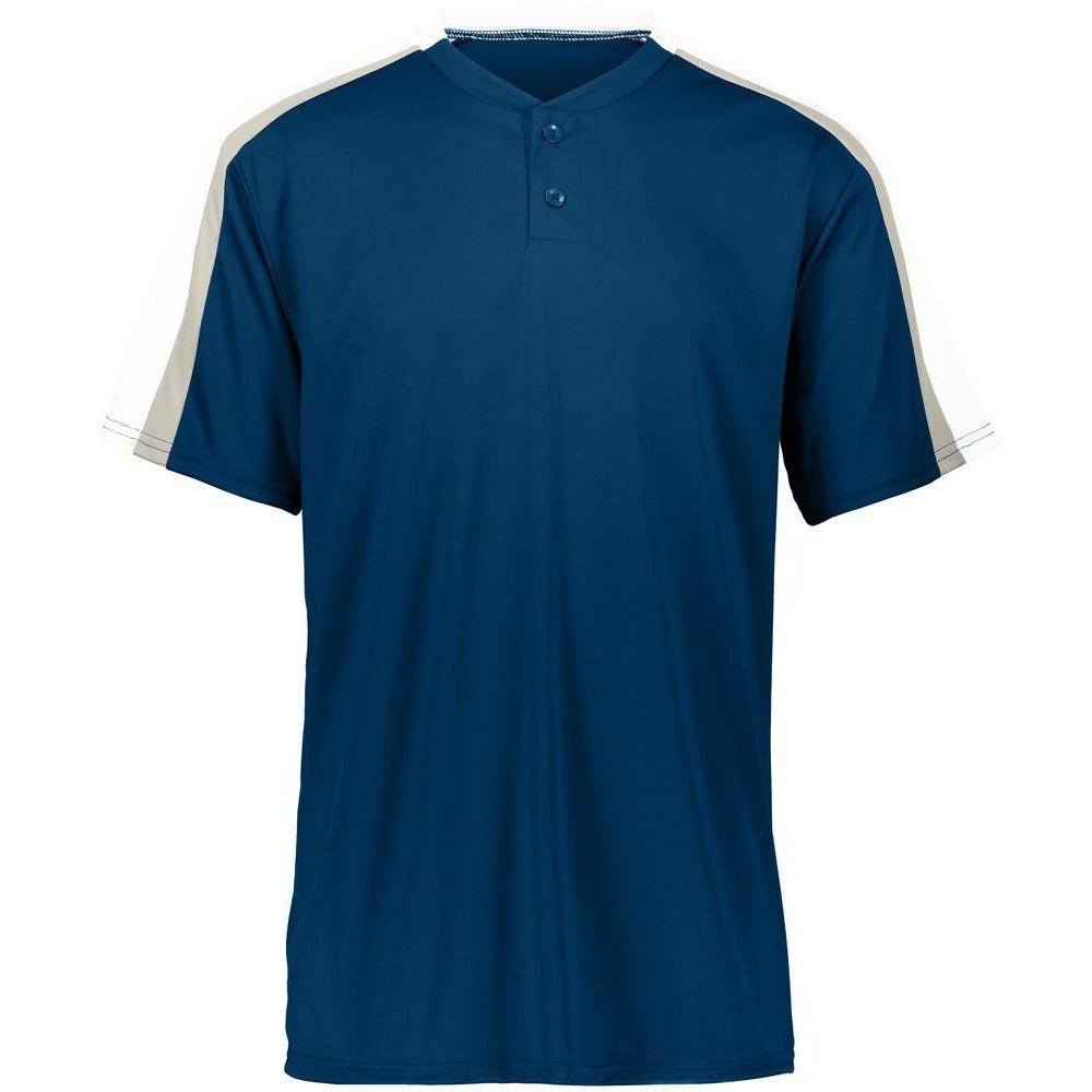 Power Plus 2 button Men's Pullover Co-ed Baseball Jersey