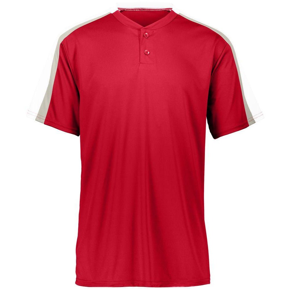 Power Plus 2 button Men's Pullover Co-ed Baseball Jersey