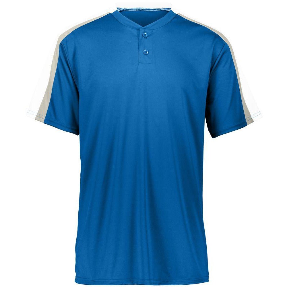 Power Plus 2 button Men's Pullover Co-ed Baseball Jersey