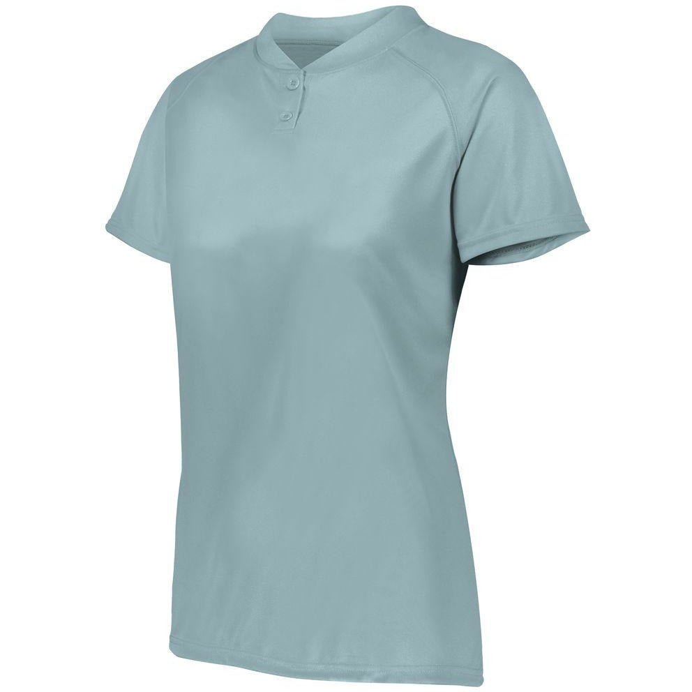 ASG Attain 2 Button Pullover Ladies Co Ed Softball Jersey