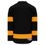 Athletic Knit NHL Pro Style Hockey Jersey Boston Winter Classic Black-AKB