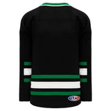 Athletic Knit NHL Pro Style Hockey New 1995 Dallas Black-AKB