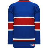 Athletic Knit NHL Pro Style Hockey 2021 Montreal Reverse Retro Royal-AKB