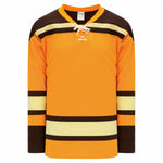 NHL Pro Style Hockey Jersey Boston Winter Classic Gold-ABK