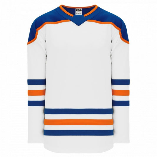NHL Pro Style Hockey 2018 Edmonton 3rd White-AKB