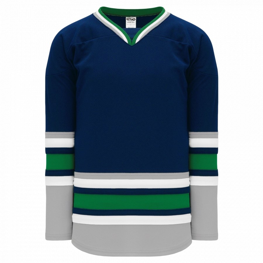 Athletic Knit NHL Pro Style Hockey New 1992 Hartford Navy-AKB