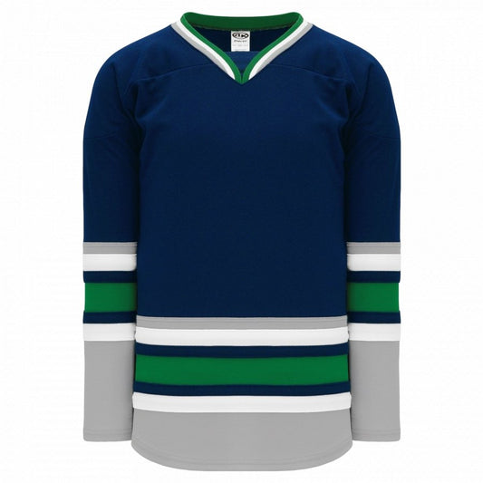 Athletic Knit NHL Pro Style Hockey New 1992 Hartford Navy-AKB