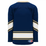 Athletic Knit NHL Pro Style Hockey New Notre Dame Navy-AKB