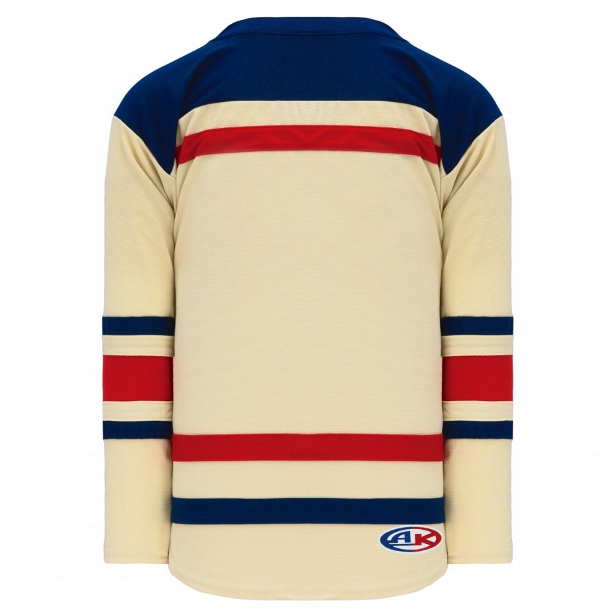 Athletic Knit NHL Pro Style Hockey New York Rangers Winter Classic Sand-AKB