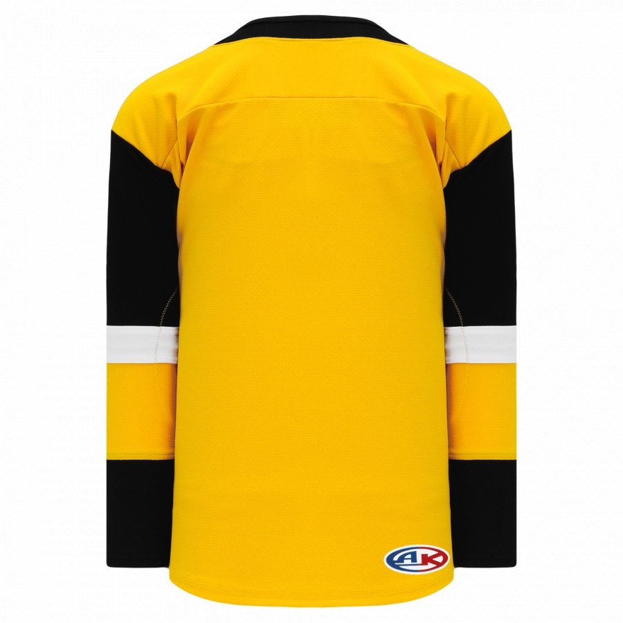Athletic Knit NHL Pro Style Hockey 2018 Pittsburgh 3rd Gold-AKB