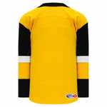 Athletic Knit NHL Pro Style Hockey 2018 Pittsburgh 3rd Gold-AKB