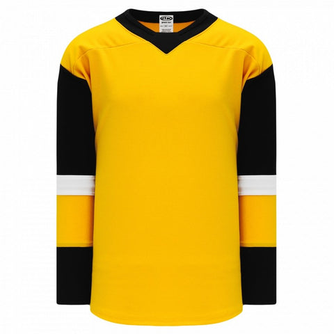 Athletic Knit NHL Pro Style Hockey 2018 Pittsburgh 3rd Gold-AKB