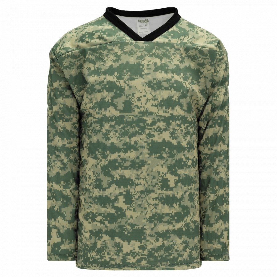 Athletic Knit Sublimated Pro Style Hockey Jersey Digital Camouflage-AKC