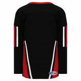 Athletic Knit NHL Pro Style Hockey Jersey 2006 Team Canada Black-AKC