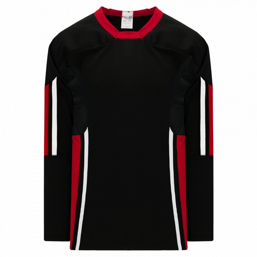 Athletic Knit NHL Pro Style Hockey Jersey 2006 Team Canada Black-AKC