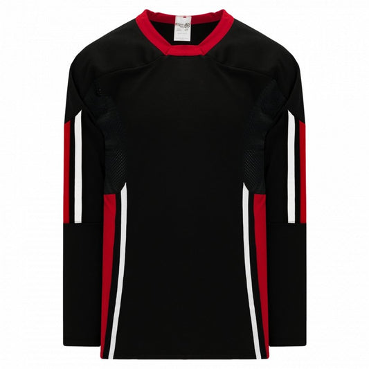 Athletic Knit NHL Pro Style Hockey Jersey 2006 Team Canada Black-AKC