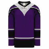 Athletic Knit NHL Pro Style Hockey Jersey New La 3rd Purple-AKC