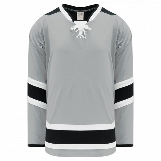 Athletic Knit NHL Pro Style Hockey Jersey La Stadium Series Grey-AKC