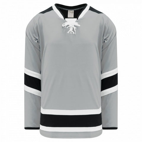Athletic Knit NHL Pro Style Hockey Jersey La Stadium Series Grey-AKC