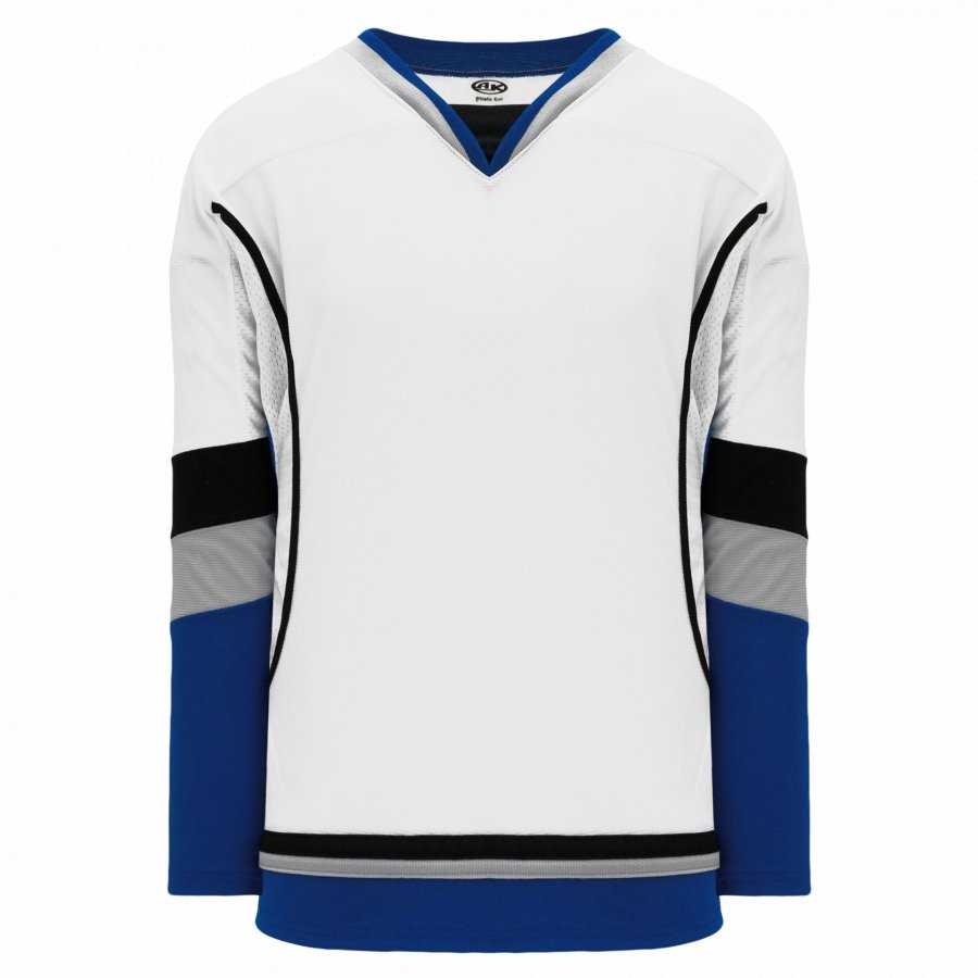 Athletic Knit NHL Pro Style Hockey Jersey New 2009 Tampa Bay 3rd White-AKC