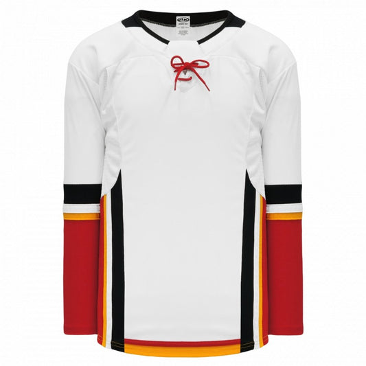 Athletic Knit NHL Pro Style Hockey Jersey 2017 Calgary White-AKD