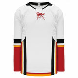 Athletic Knit NHL Pro Style Hockey Jersey 2017 Calgary White-AKD