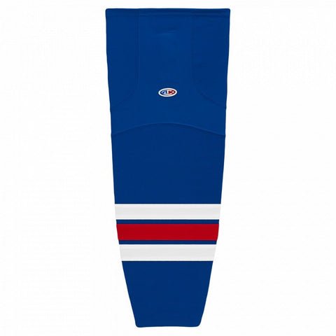 Pro Knit Striped Hockey Socks-New York Rangers Royal