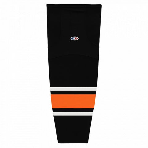 Pro Knit Striped Hockey Socks-Philadelphia 3rd Black