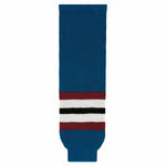 Striped Wool Knit Hockey Socks-Colorado 3rd Capital