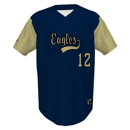 FREESTYLE SUBLIMATED BASEBALL FULL BUTTON JERSEY