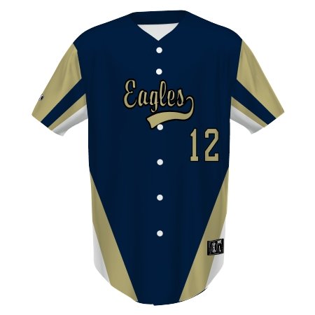 FREESTYLE SUBLIMATED BASEBALL FULL BUTTON JERSEY grand slam