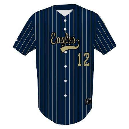 FREESTYLE SUBLIMATED BASEBALL FULL BUTTON JERSEY